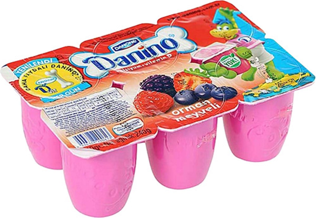 Danino Orman Meyveli 6'lı Meyveli Yoğurt