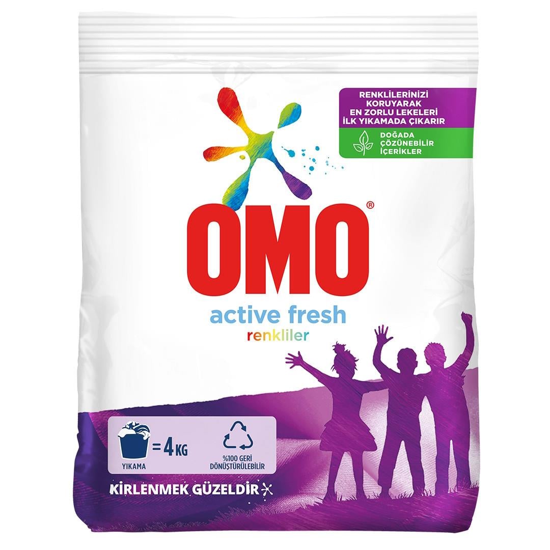 Omo Matik 4 Kg Color omomatik Toz Deterjan