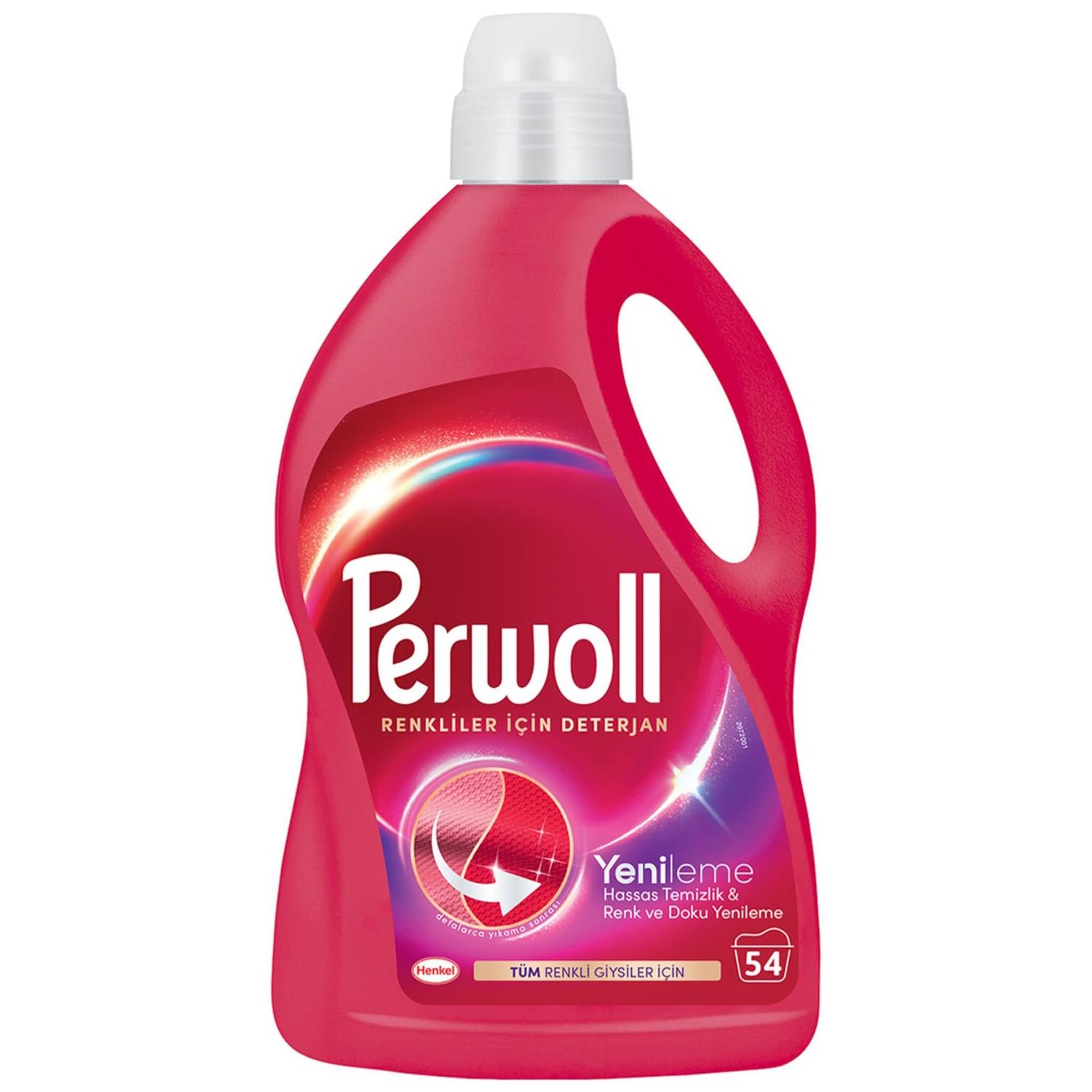 Perwoll Sıvı Çamaşır Deterjanı 2,97L Renkli Yenileme