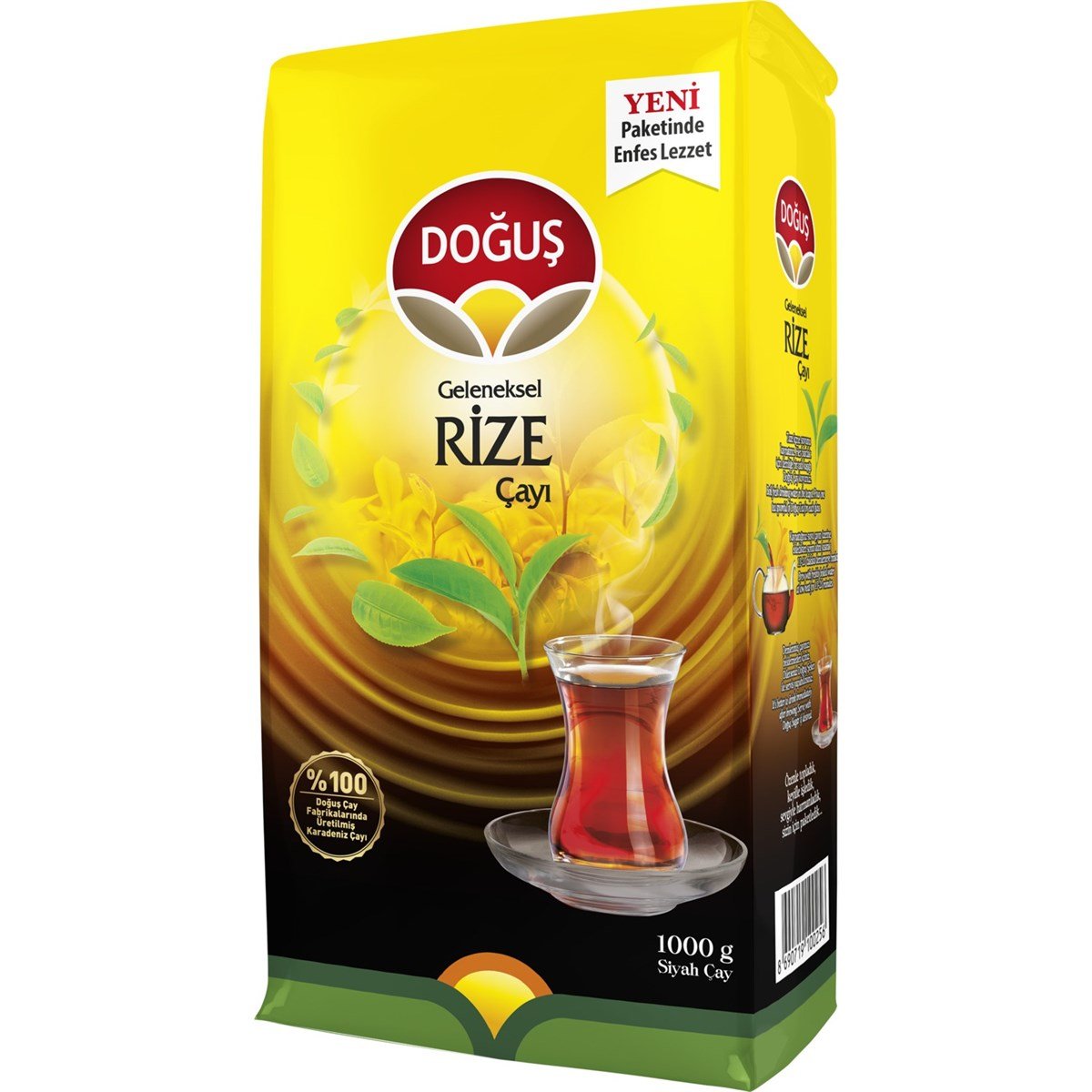 DOGUS ÇAY 1000 GR RIZE SARI