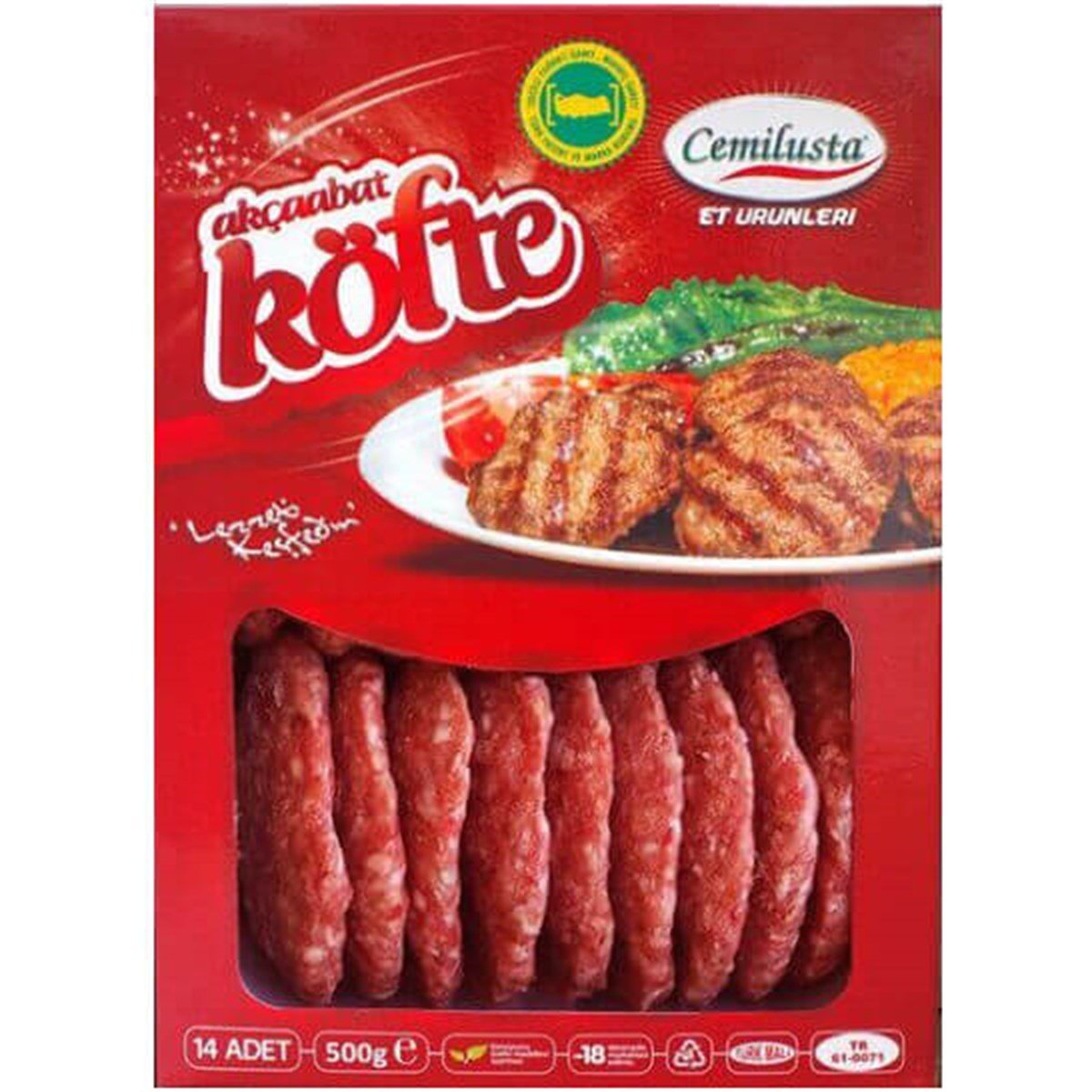 Cemil Usta 500gr Akçaabat Köftesi cemilusta