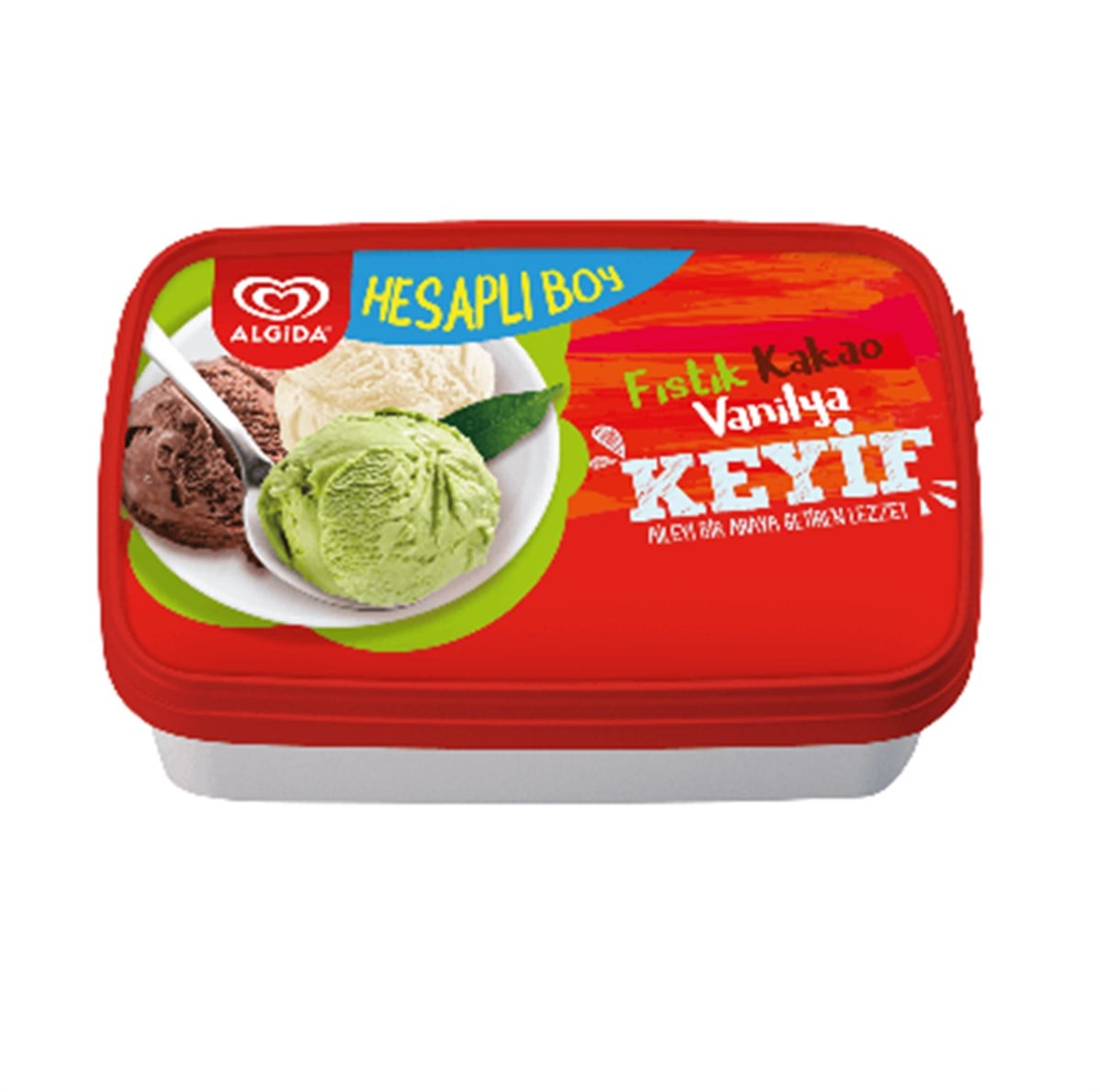 ALGIDA 1400 ML KAKAO VANILYA ANTEP FISTIK 1*6