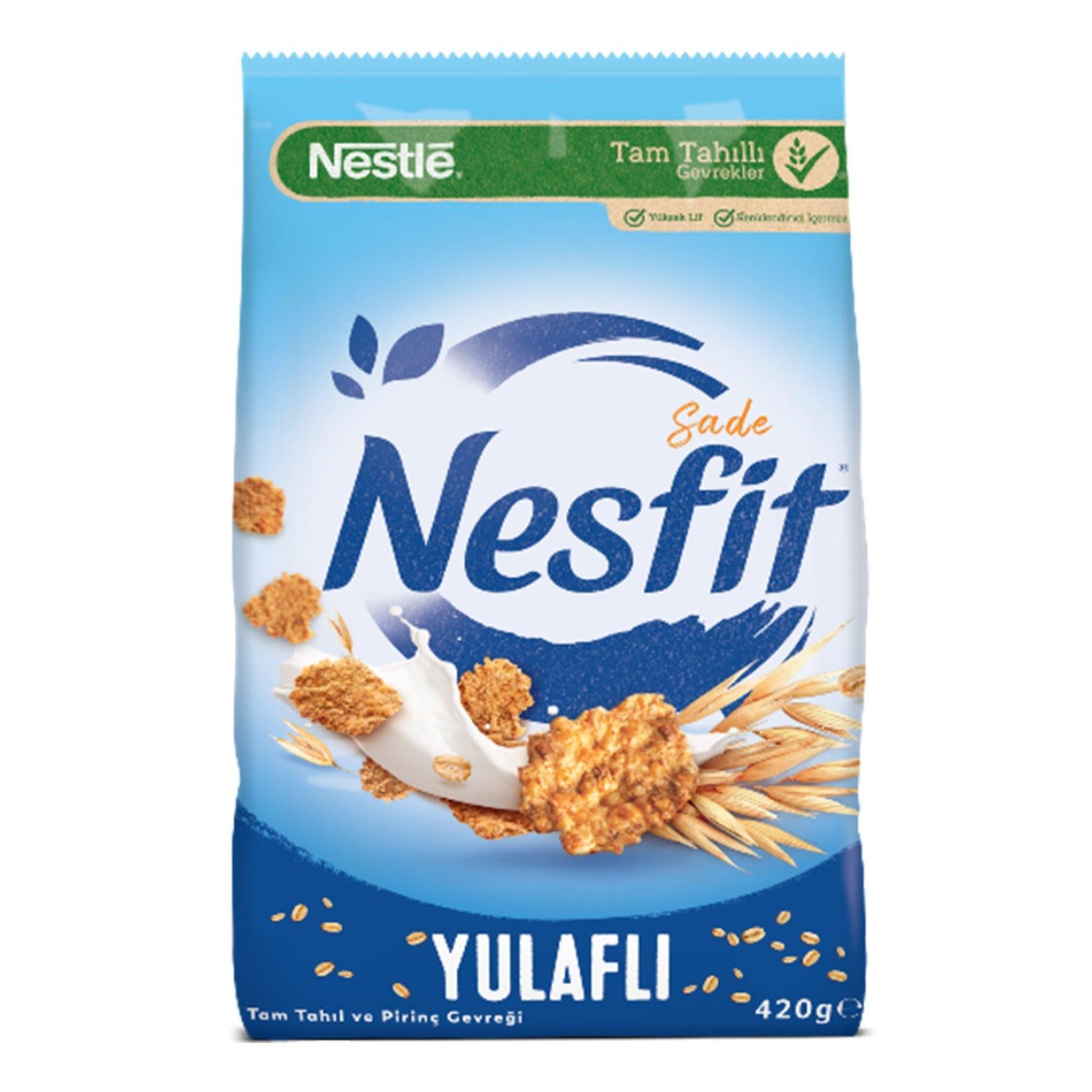Nestle Nesfit Sade Kahvaltılık Gevrek 420Gr