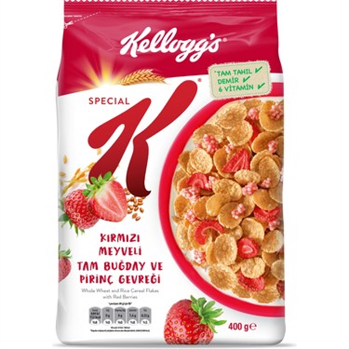 Ülker Kelloggs Special K Kırmızı Meyveli 400gr
