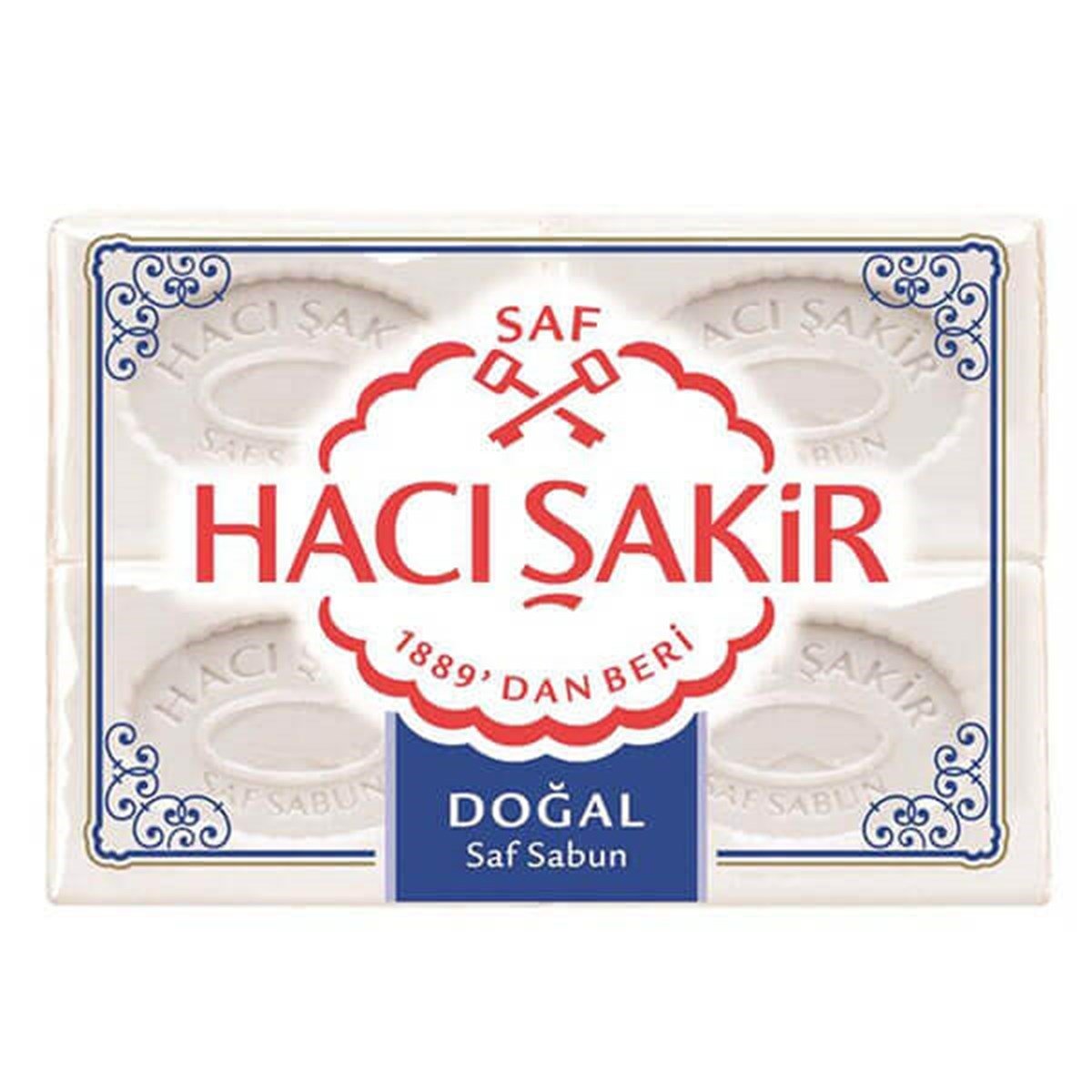 HACI SAKIR SABUN 4*150GR DOGAL