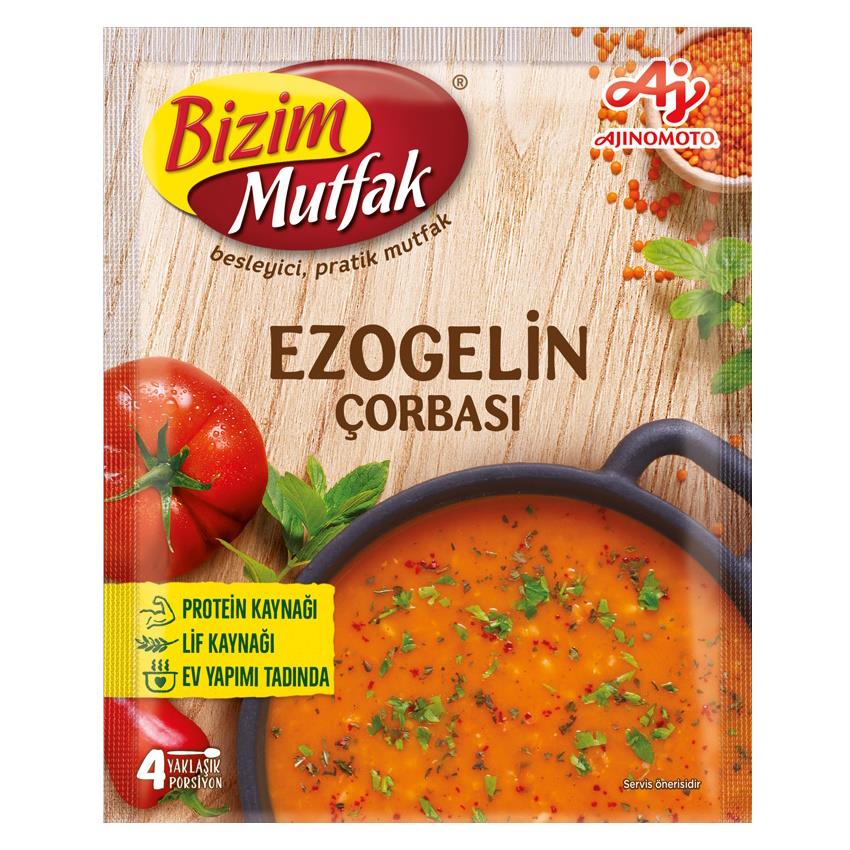 Ülker Bizim Mutfak Çorba 80g Geleneksel Ezogelin Çorbası