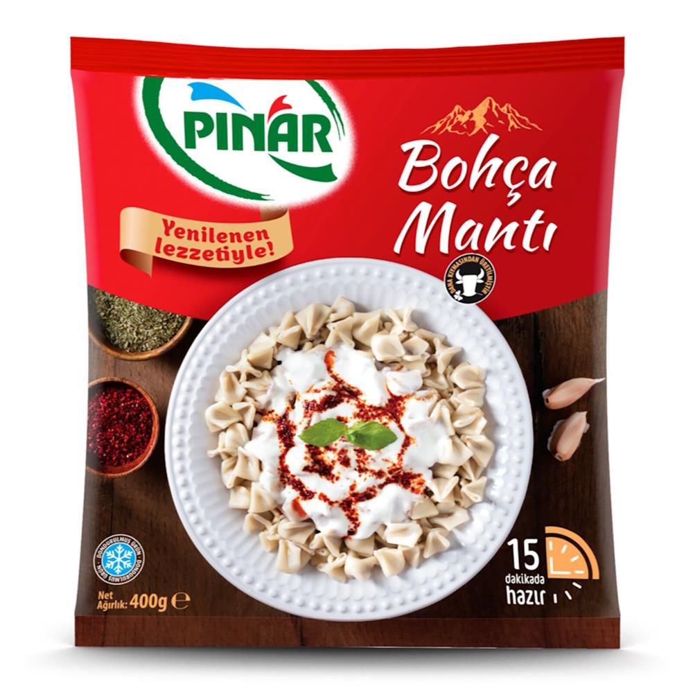 Pınar Bohça Mantı 400g