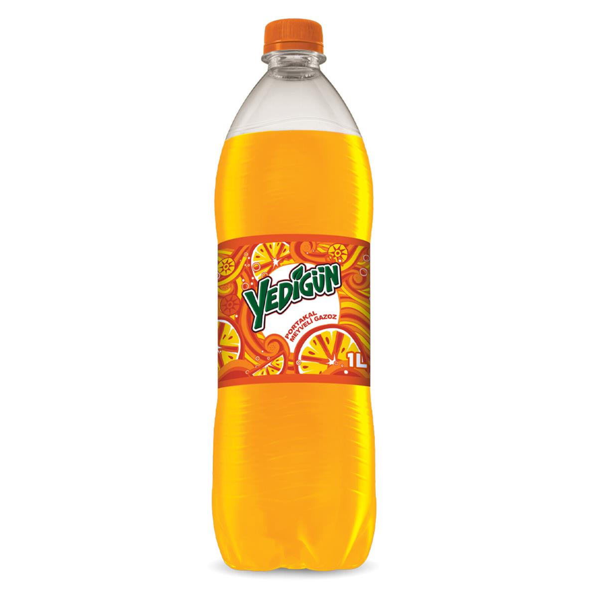 Yedigün 1L Portakallı Gazoz