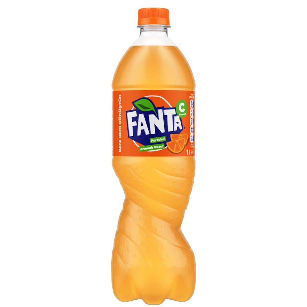 Fanta 1L Portakal Aromalı Gazoz