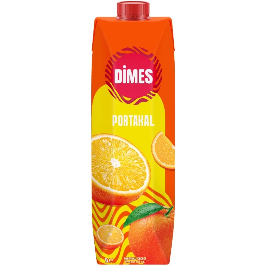 Dimes Meyve Suyu 1L Portakal
