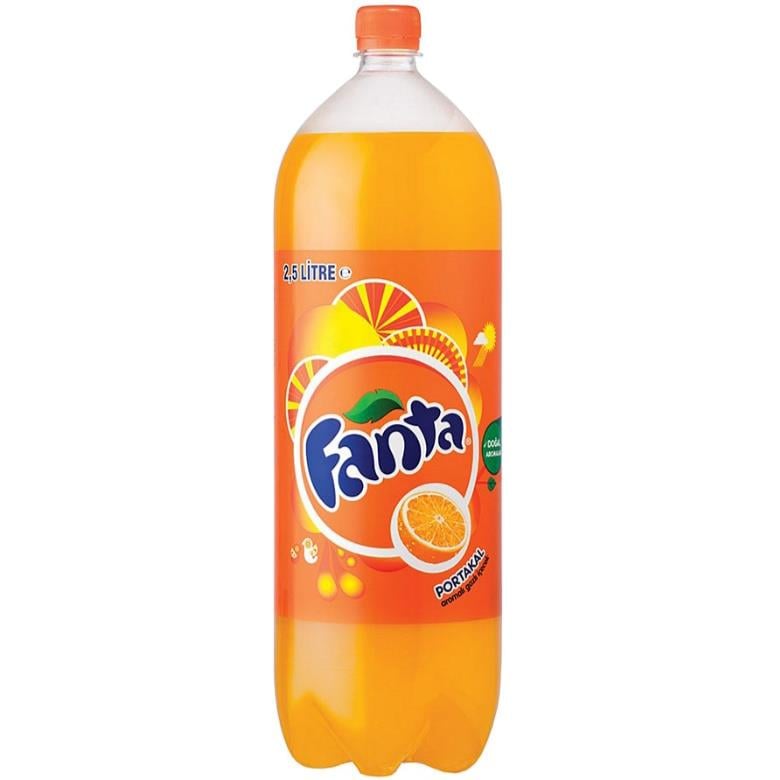 Fanta 2,5L Portakal Aromalı Gazoz Pet