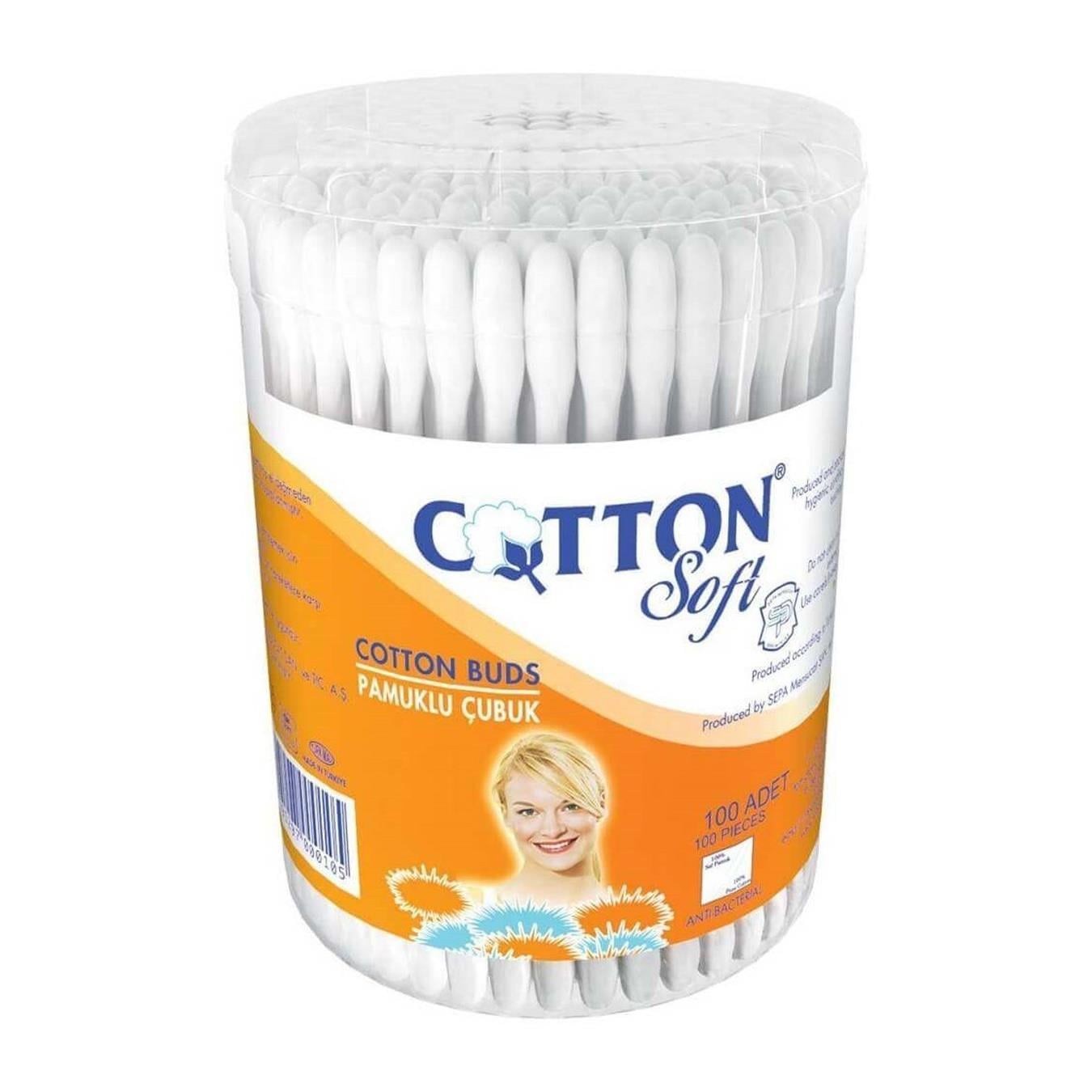 Cotton Kulak Temizleme Pamuk Çubuk 100 Adet