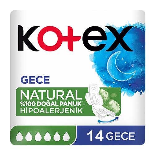 Kotex Naturel Ultra Gece 16'lı Ped