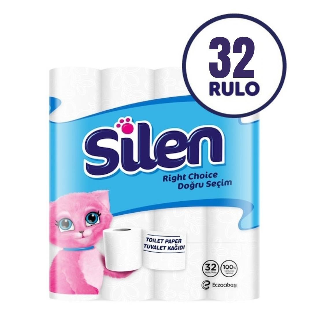 Silen 32 Rulo Tuvalet Kağıdı
