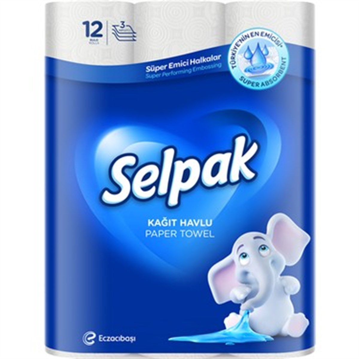 Selpak 12 Rulo Kağıt Rulo