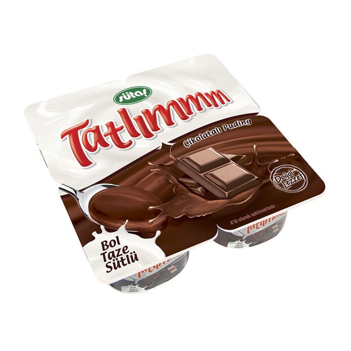 SÜTAS TATLIM 4X100GR ÇIKOLATALI PUDING