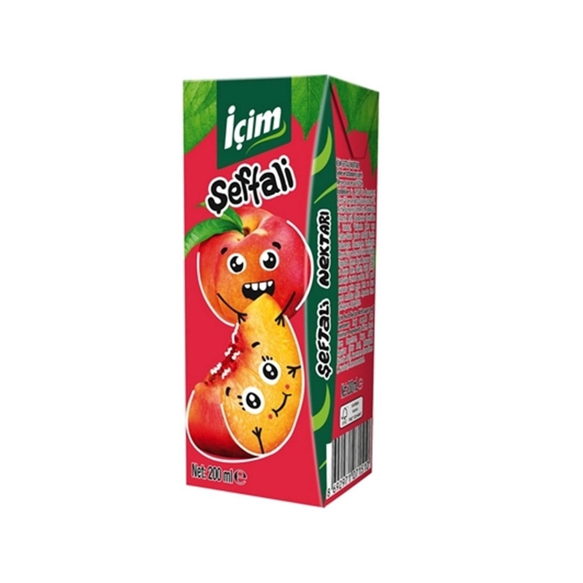 ÜLKER IÇIM 200ML NEKTARI SEFTALI  KL:1*27