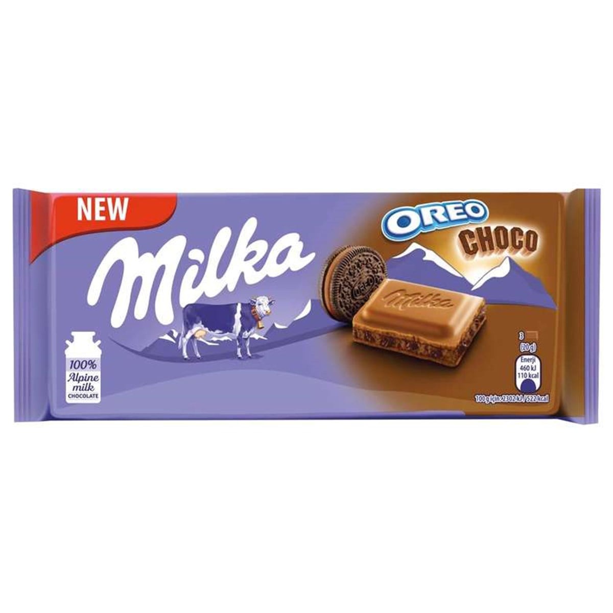 MILKA OREO CHOCO 100 GR 1*22