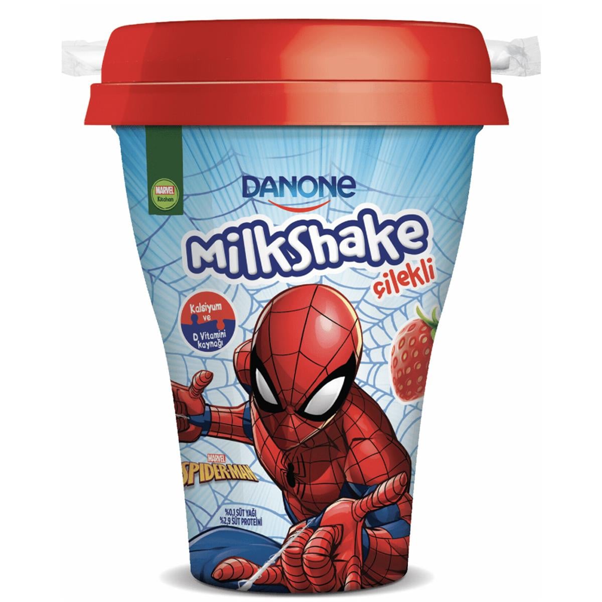 DANONE DISNEY MILKSHAKE ÇILEK VAN 123ML 1*6