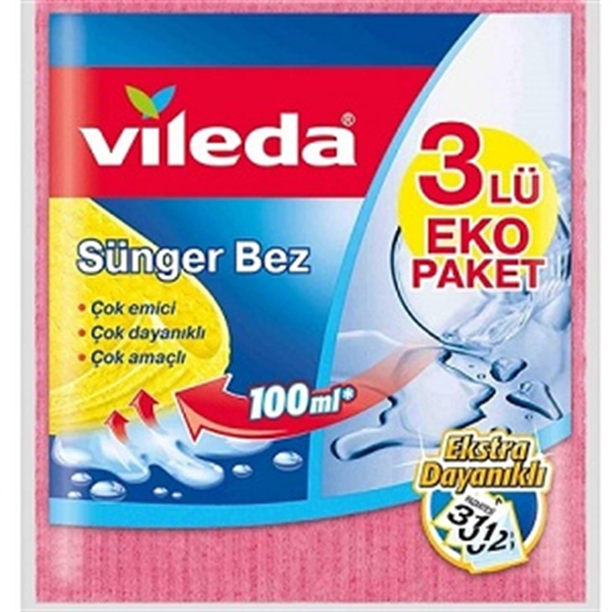 VILEDA SÜNGER BEZ 3LÜ %33 IND