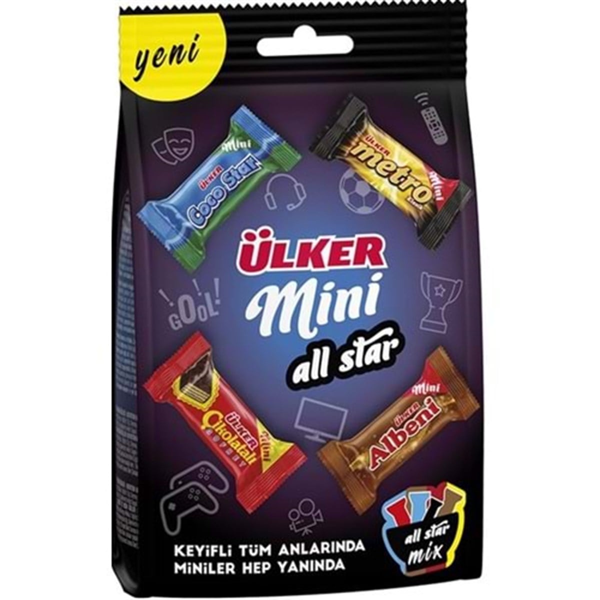 ÜLKER MINI ÇOK.KRM.PK.91 GR 1*10