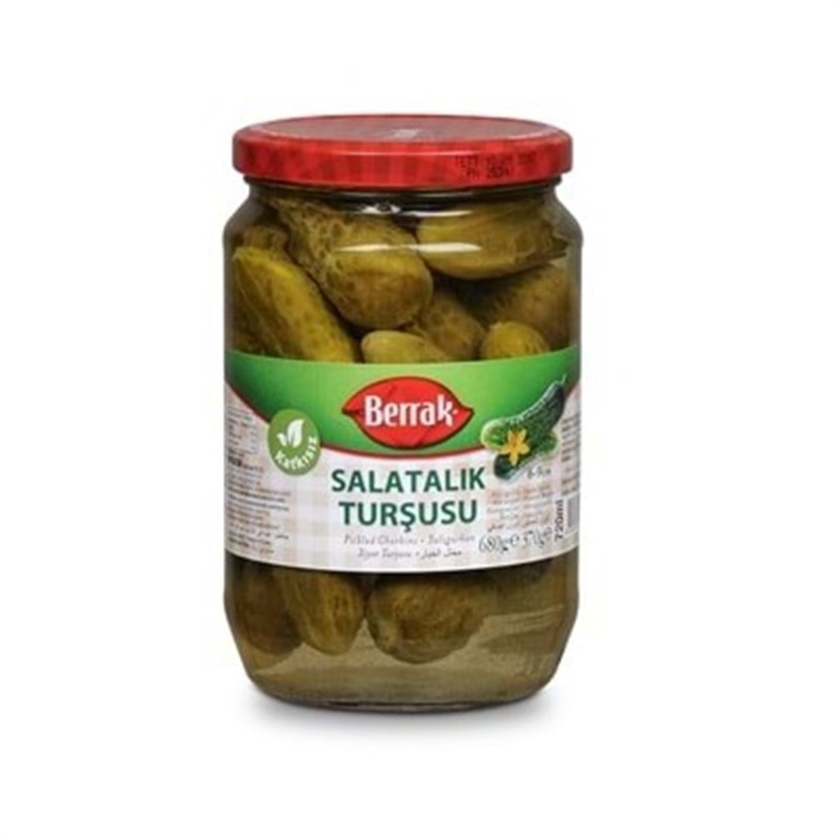 BERRAK SALATALIK TURSU 720 ML NO:2  CAM