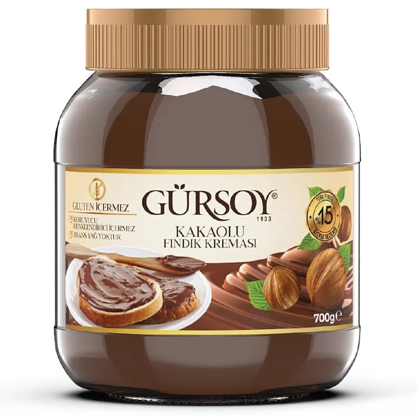 GÜRSOY KAKAOLU FINDIK KREMASI 700 GR