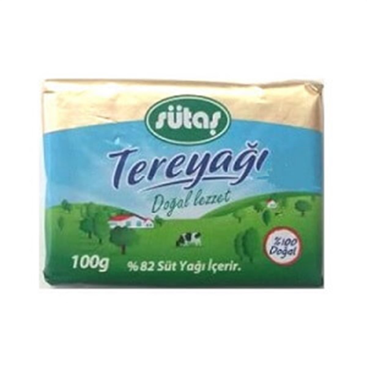 SÜTAS 100 GR PASTÖRIZE TEREYAG 