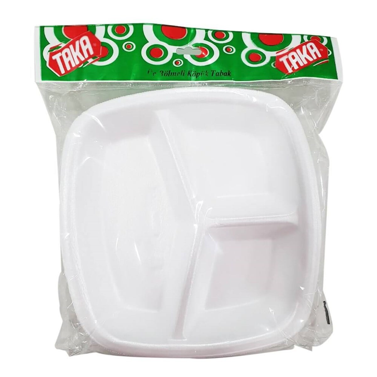 TAKA 3 BÖLMELI KÖPÜK TABAK 5 LI