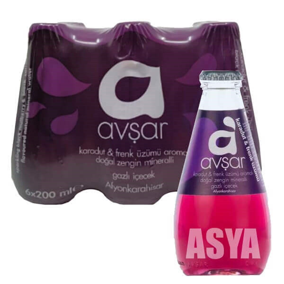 AVSAR 200 CC 6 LI MEYVELI SODA KARADÜT FRENK ÜZÜMÜ