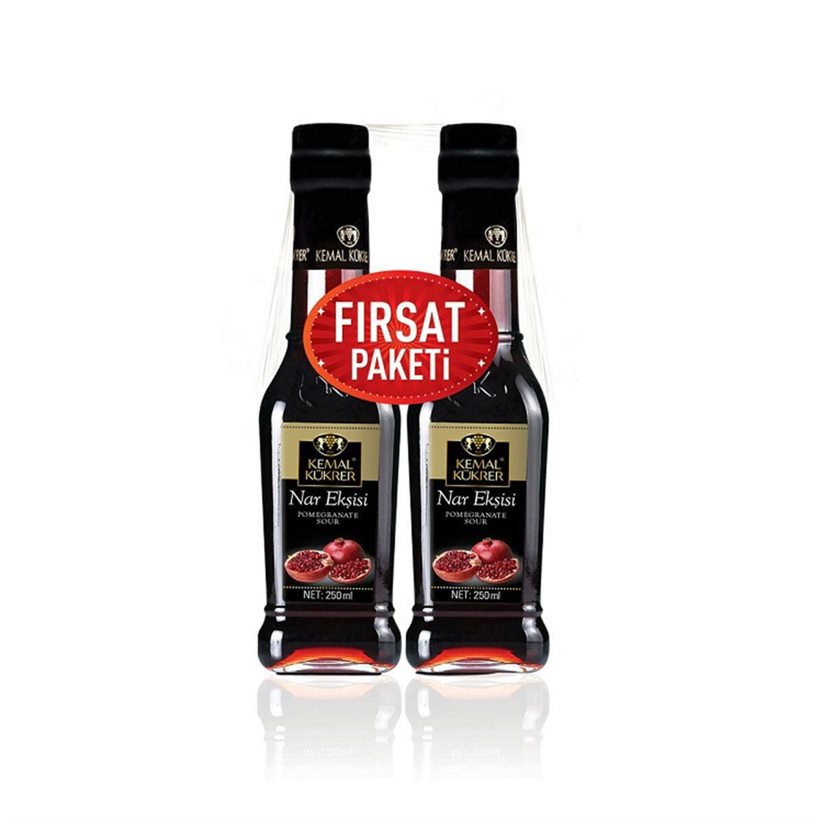 KEMAL KÜKRER1+1 250ML NAR EKSILI CAM