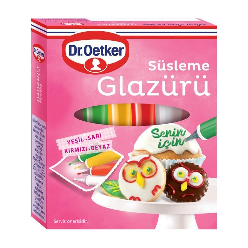 DR OETKER SÜSLEME GLAZÜRÜ 100 GR
