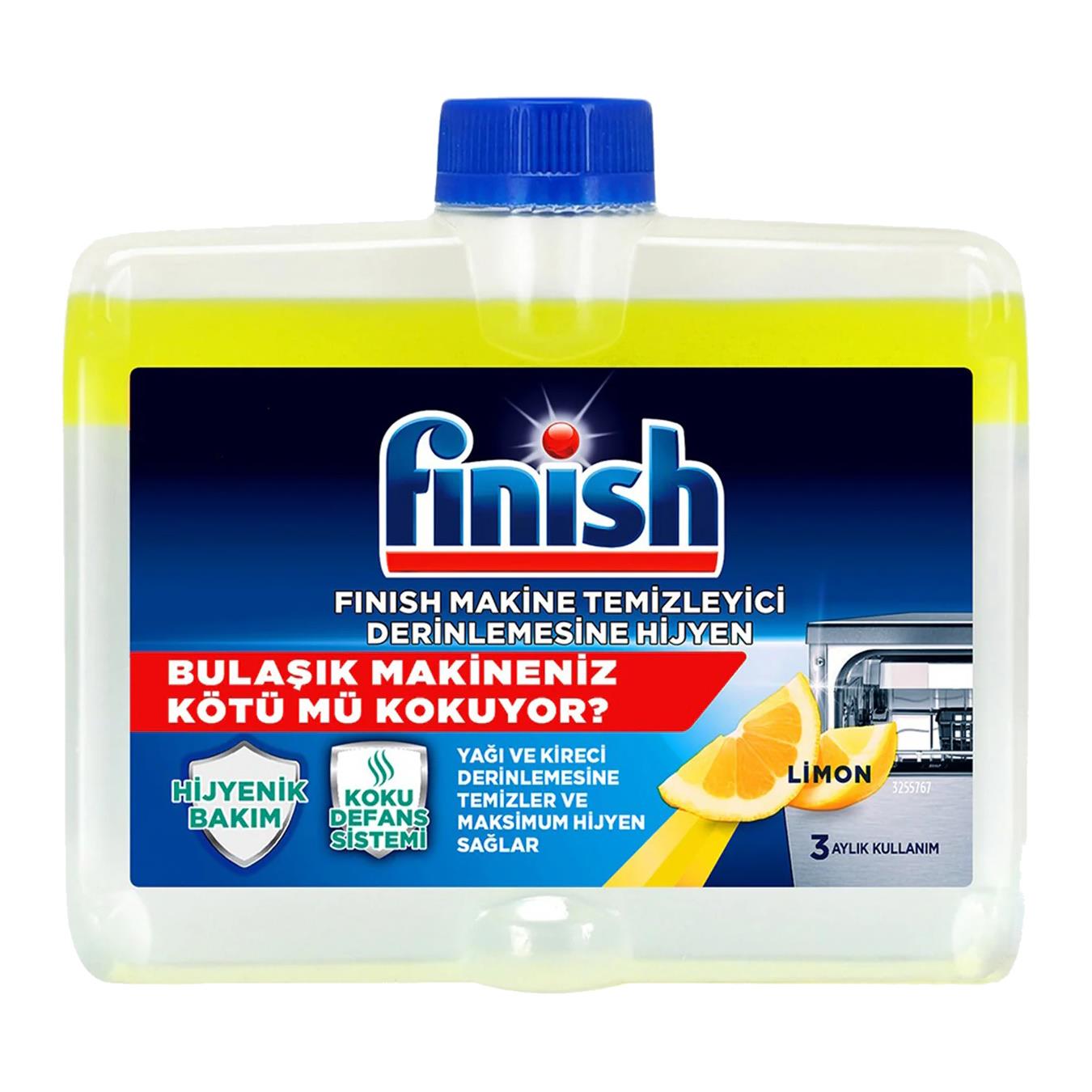 FINISH MAK TEM SIVI CIFT ETKILI LIMONLU 1*12