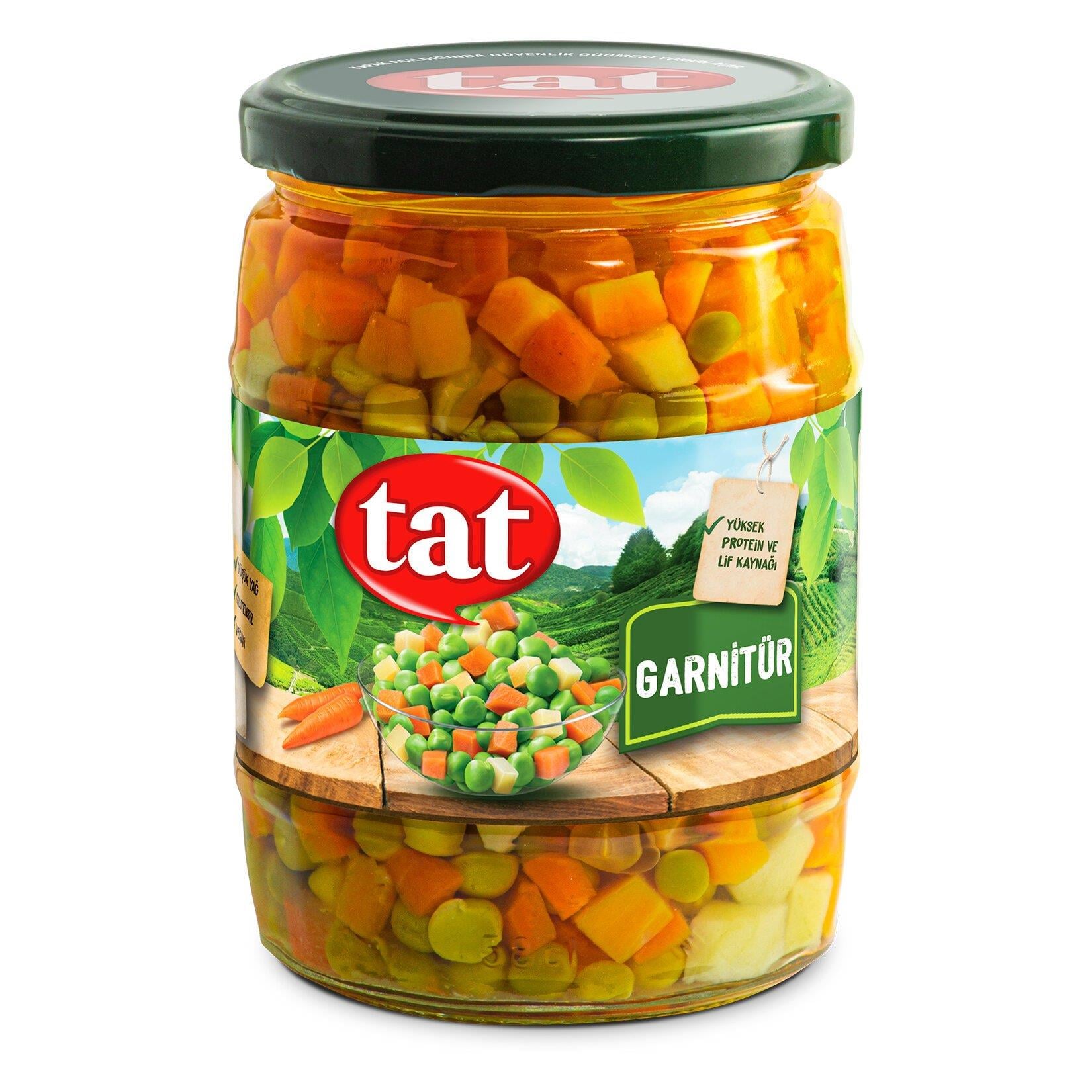 Tat Garnitür 550g Cam