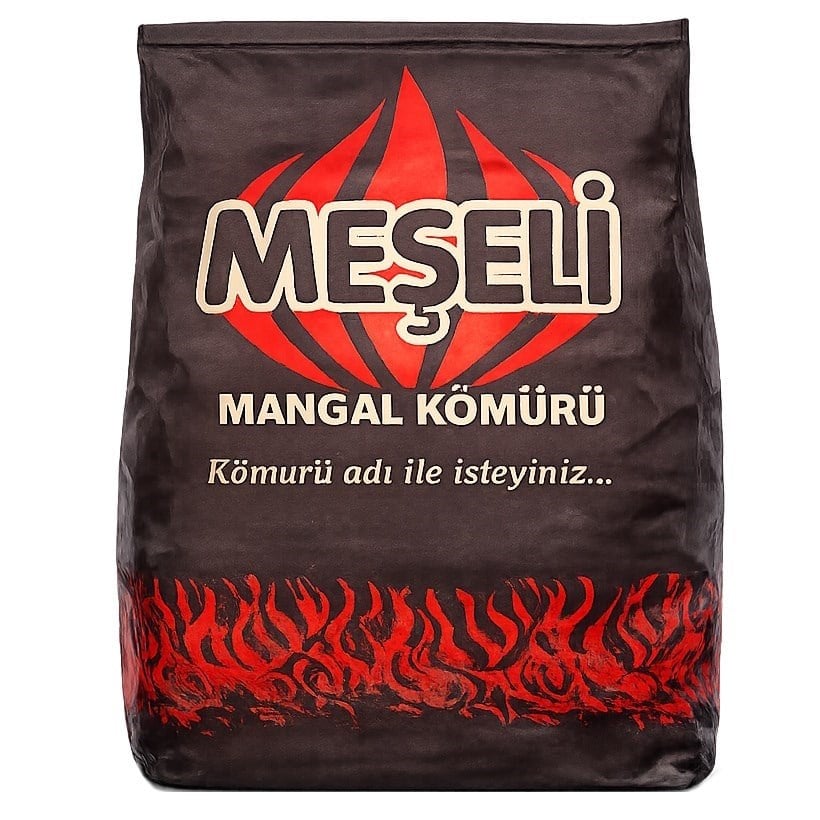 Meşeli Tozsuz Mangal Kömürü