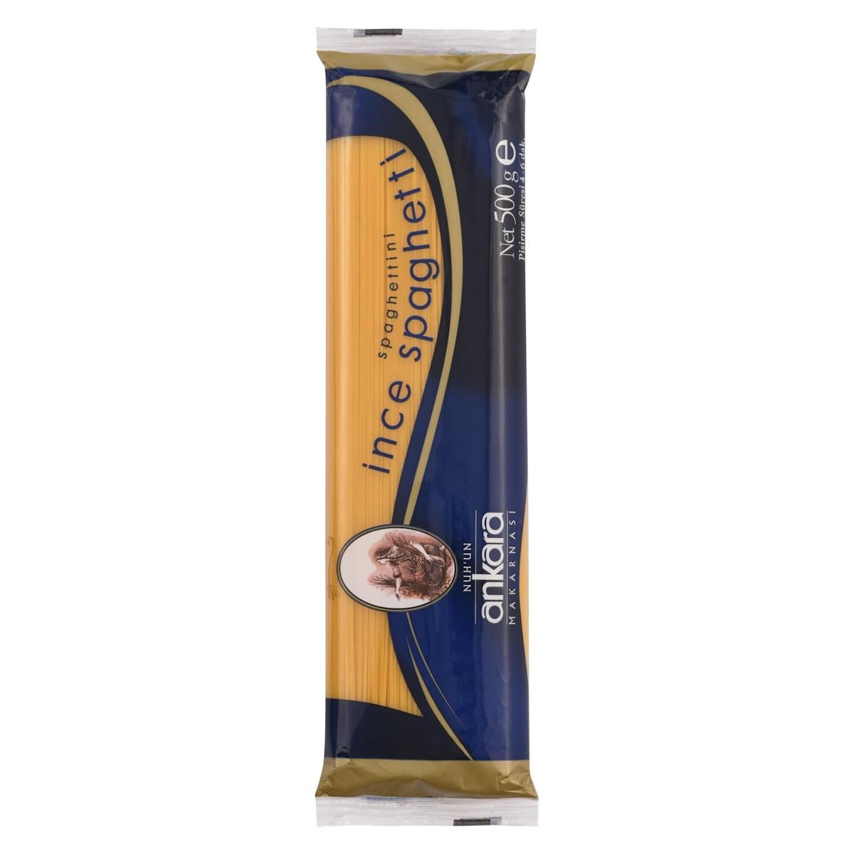 Ankara Makarna İnce Spaghetti 500g Nuh'un Ankara Klasik