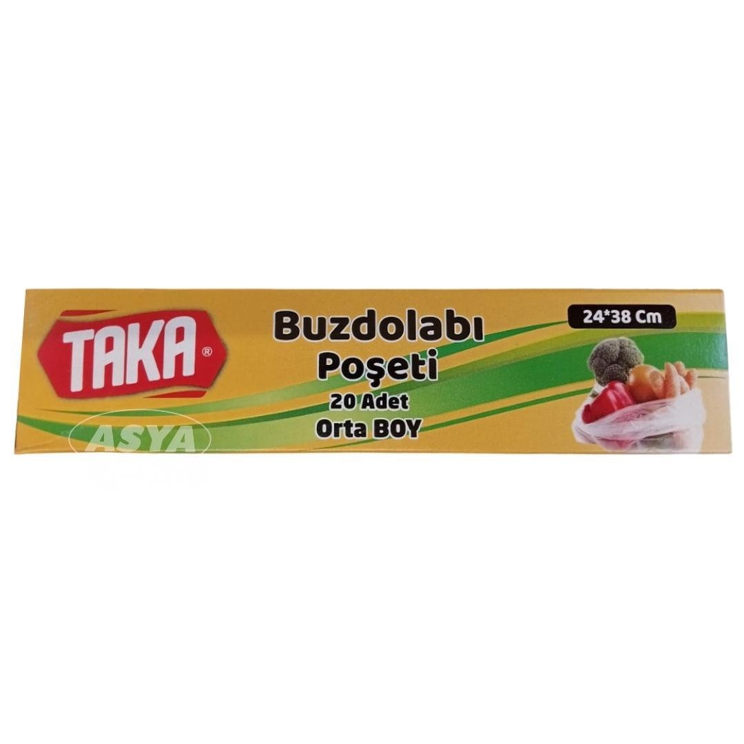 Taka Buzdolabı Poşeti Orta Boy 20 Adet
