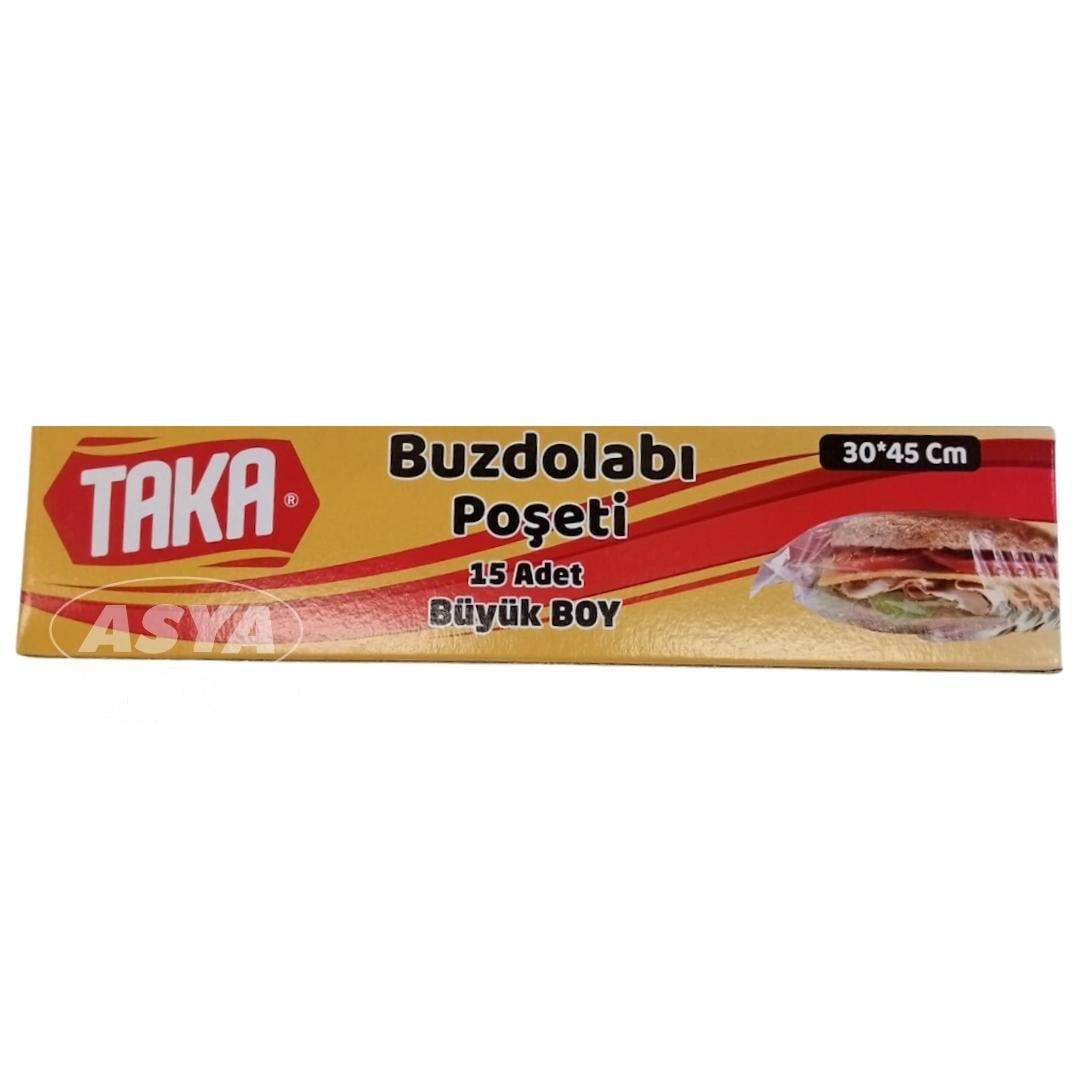 Taka Buzdolabı Poşeti Büyük Boy 15 Adet