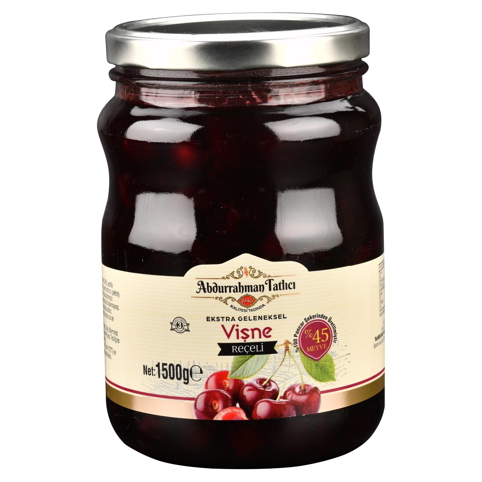 Abdurrahman Tatlıcı Vişne Reçeli 1500g Geleneksel