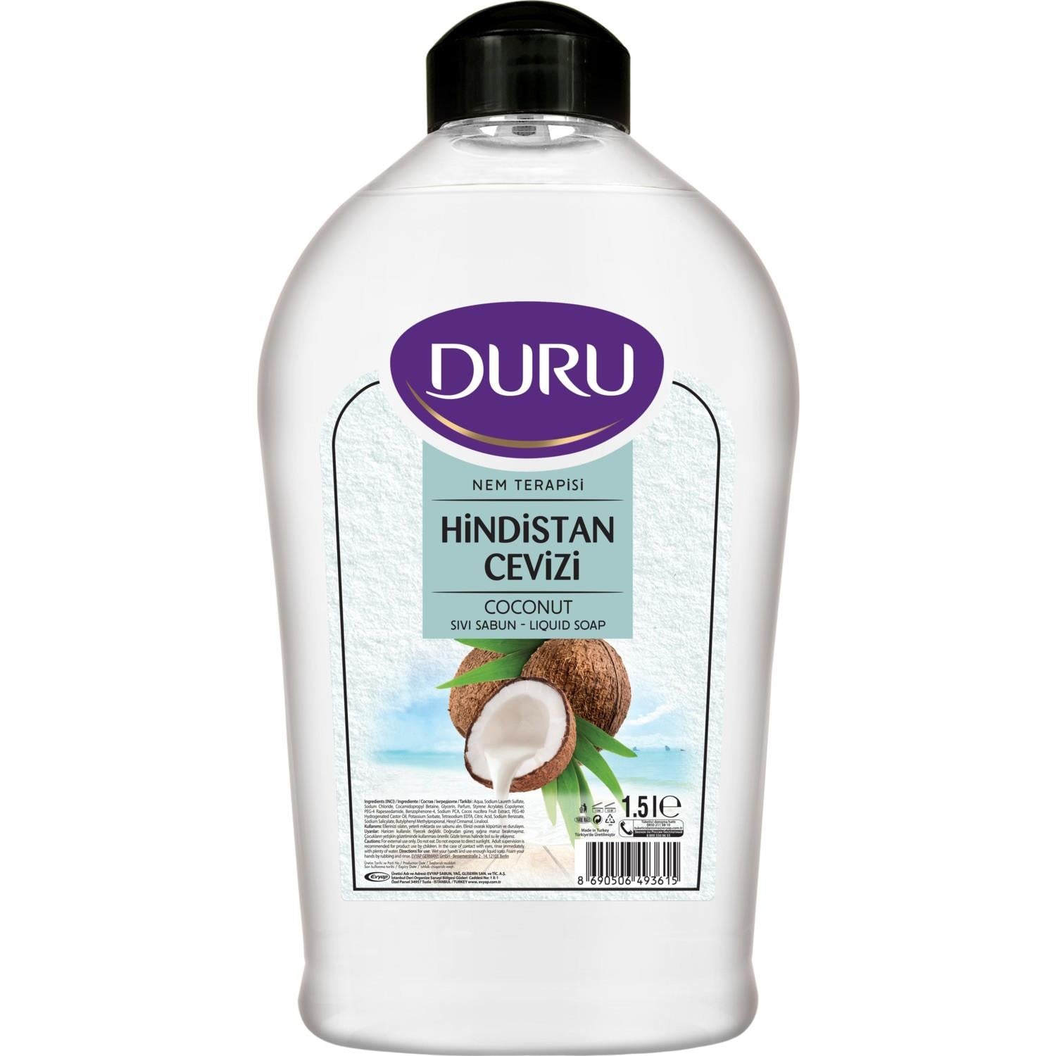 Duru Sıvı Sabun Hindistan Cevizi 1.5 L