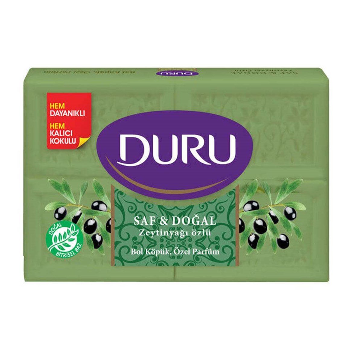 Duru Banyo Sabunu 4x150g Saf Doğal Zeytinyağlı Sabun