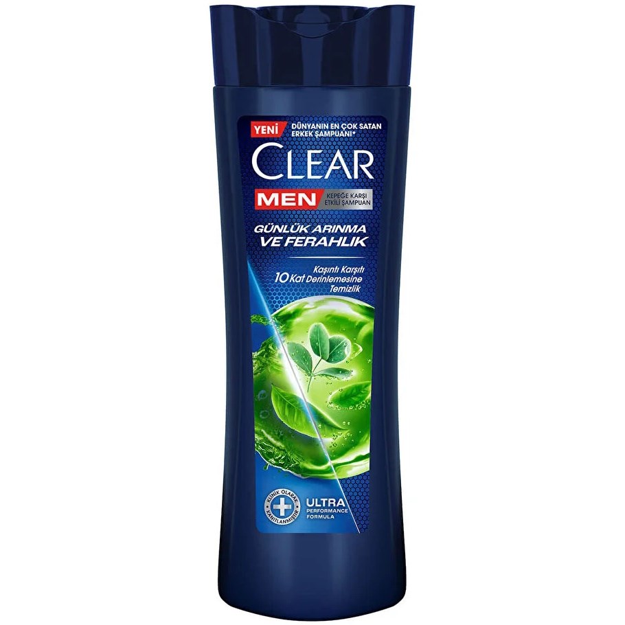 Clear Men Şampuan 350ml Günlük Arınma Ferahlık