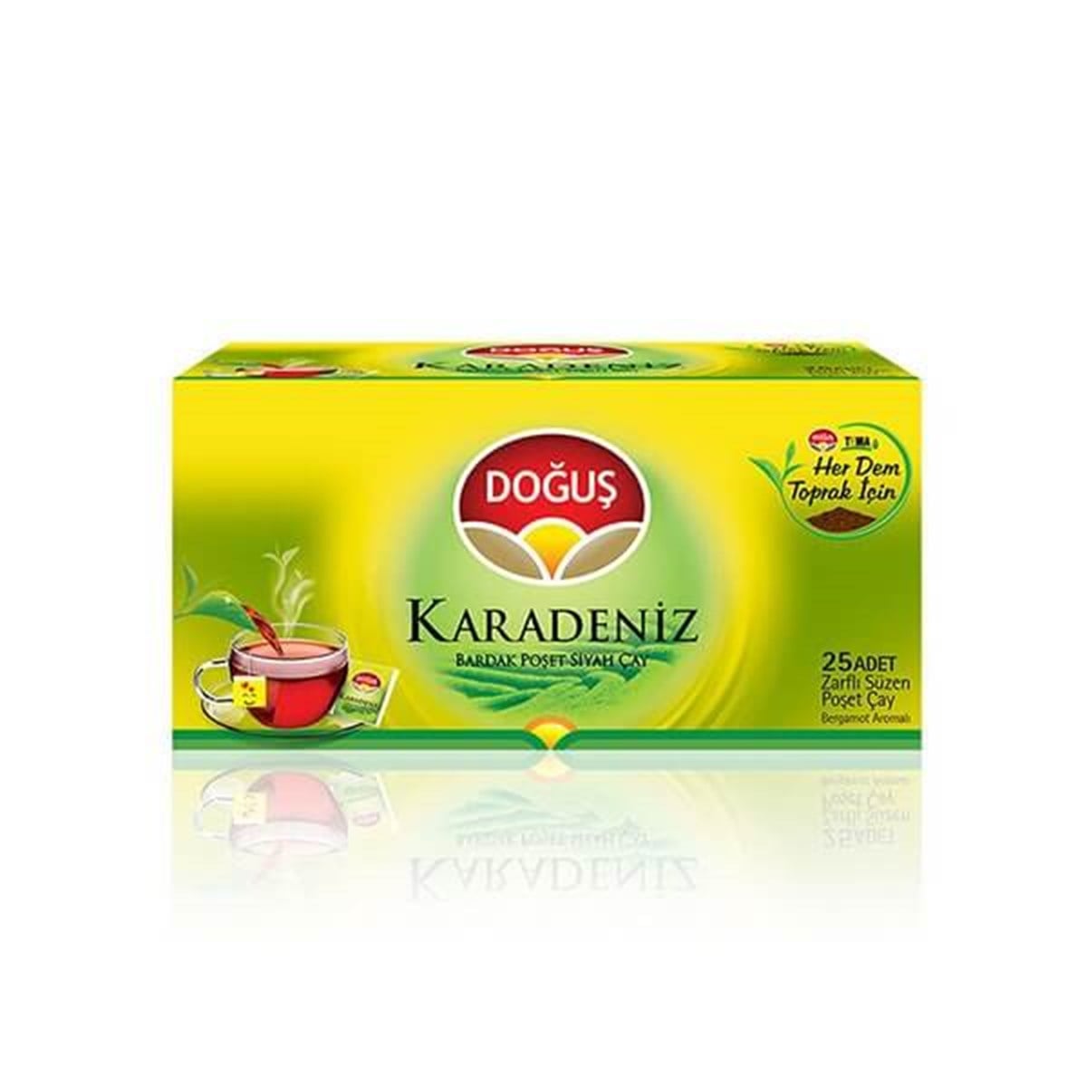 DoğuŞ Karadeniz 25 Adet Bardak Poşet Çay