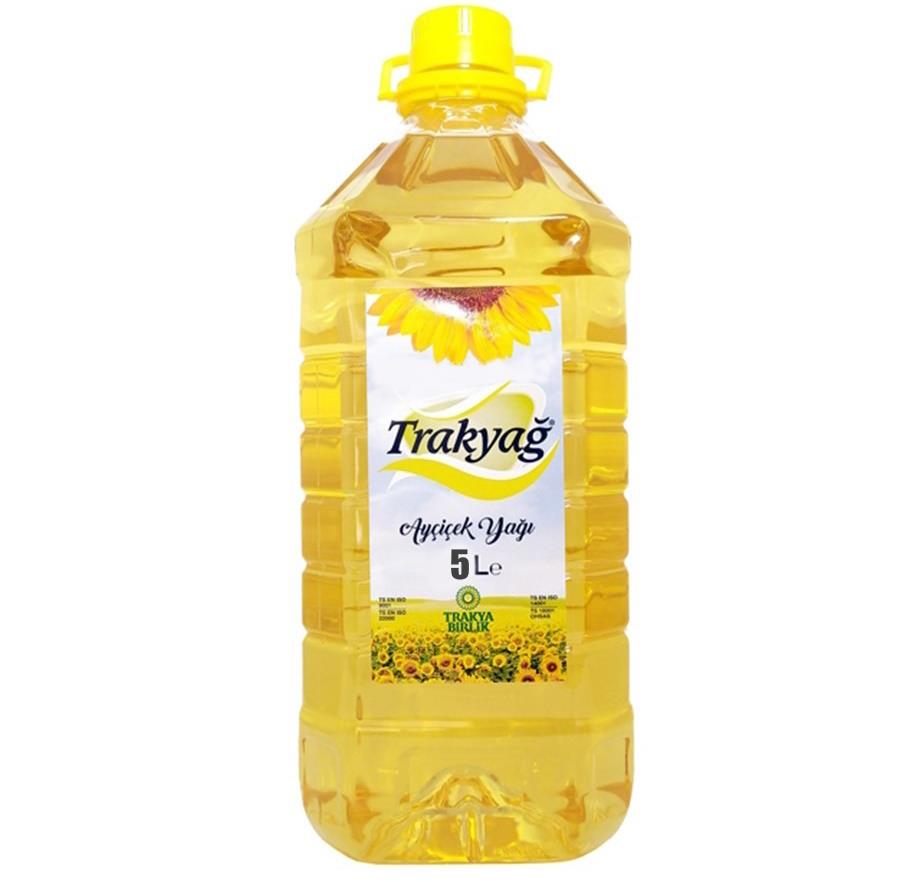 Trakyağ Ayçiçek Yağı 5L