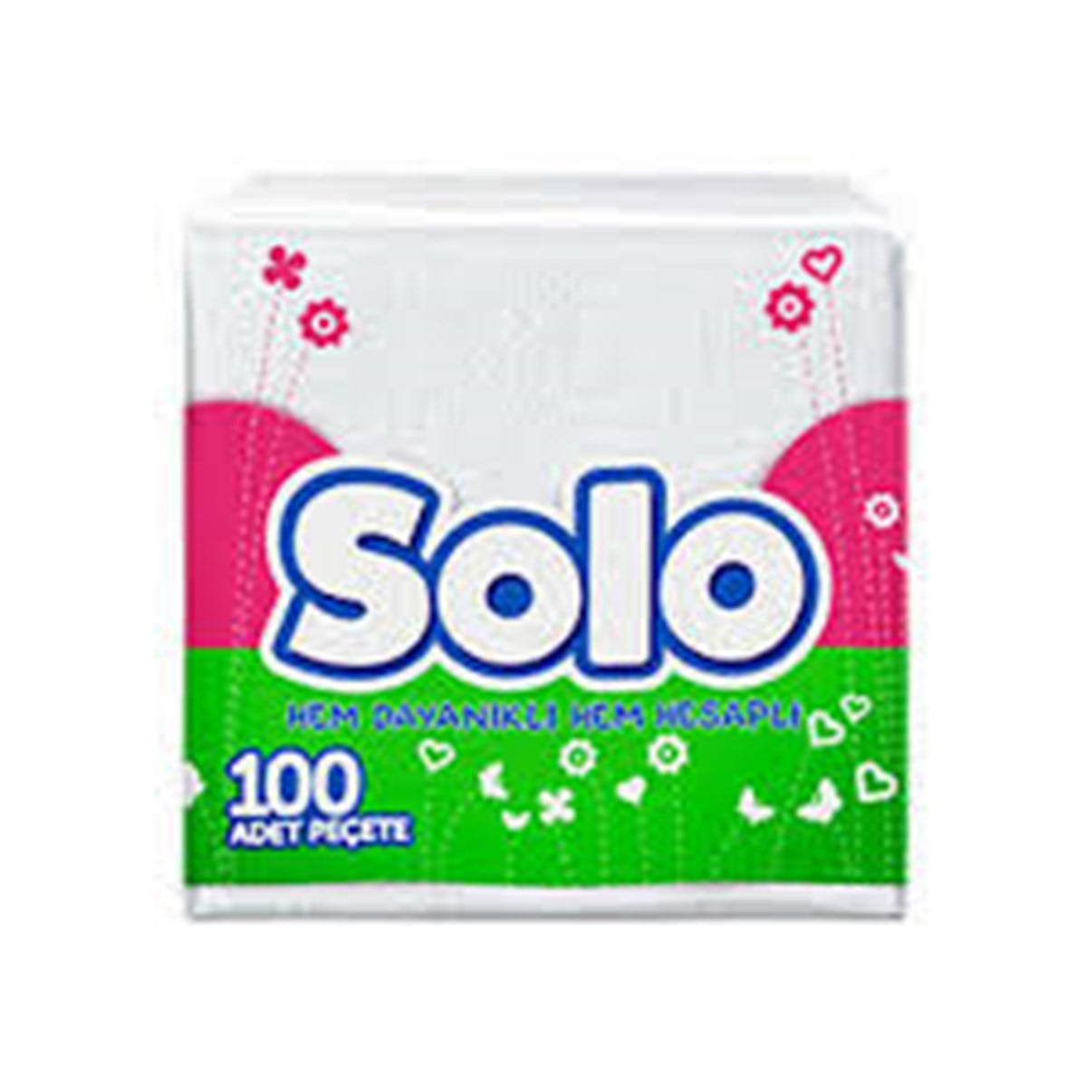 SOLO KAGIT PEÇETE 100 LÜ SÜPER*18