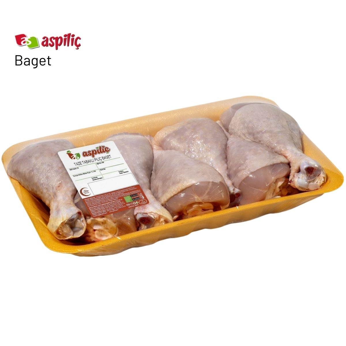 As Piliç Tabaklı Tavuk Baget (Kg)