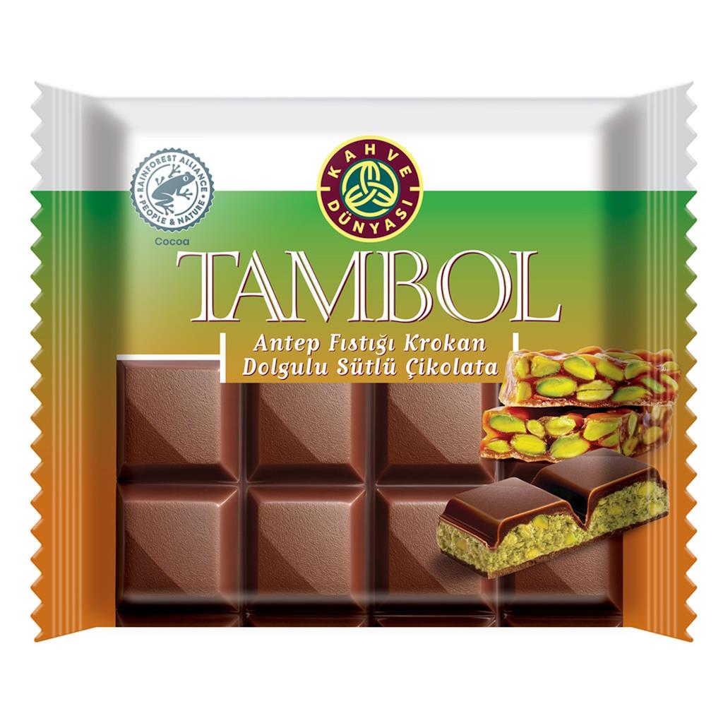 KAHVE DÜNYASI TAMBOL FISTIK KROKAN DOL.CIK.100GR