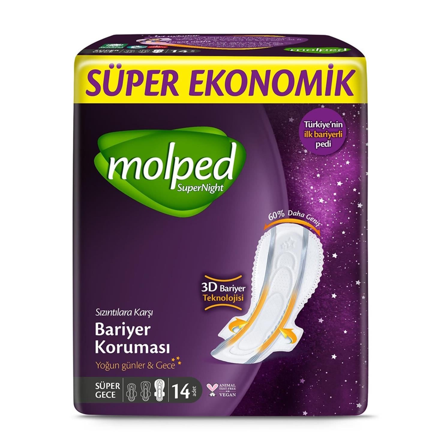 MOLPED SUPER NIGHT SÜPER GECE S.EKO 14*16 