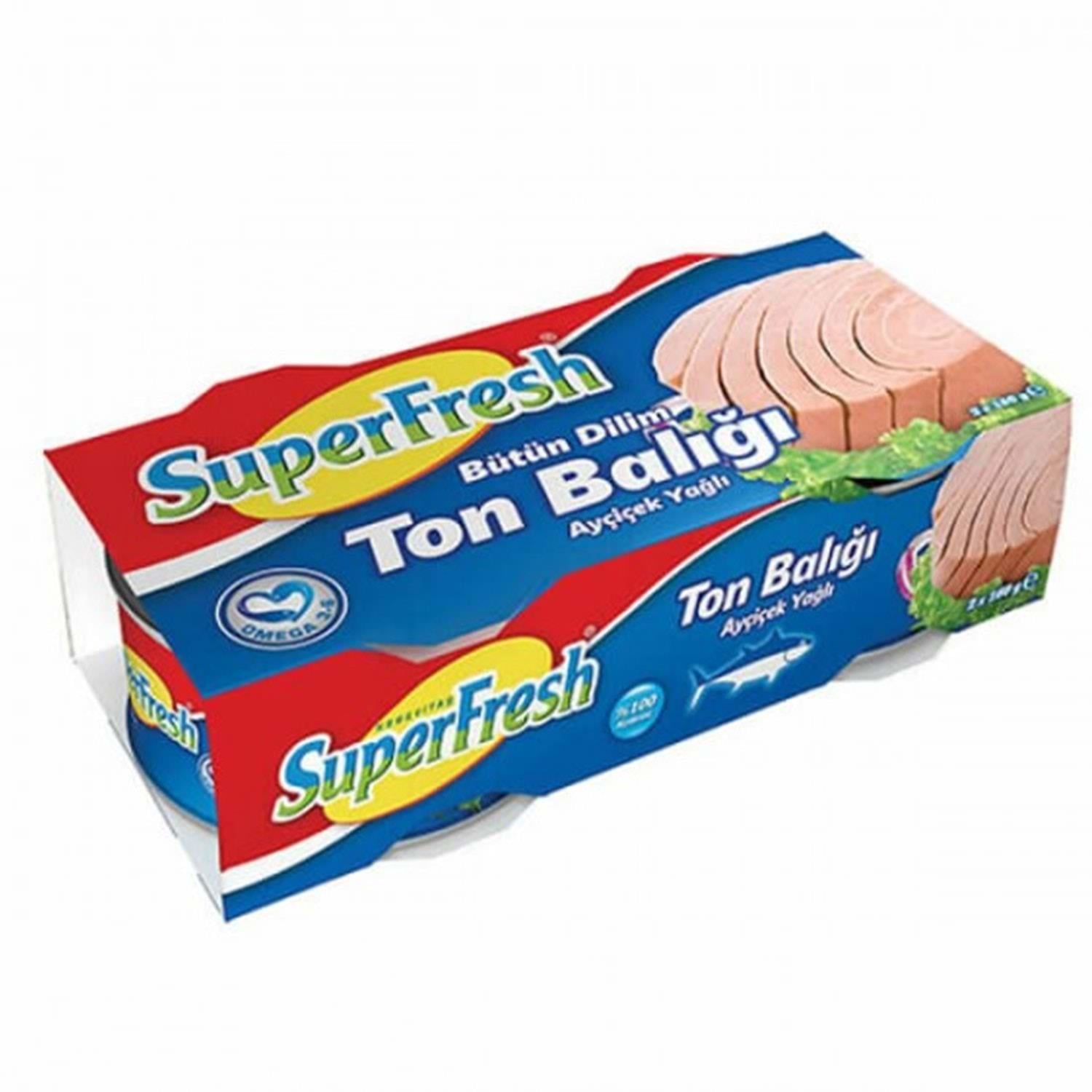 SÜPERFRESH TON AYÇİÇEK 2*140 GR KL:1*12