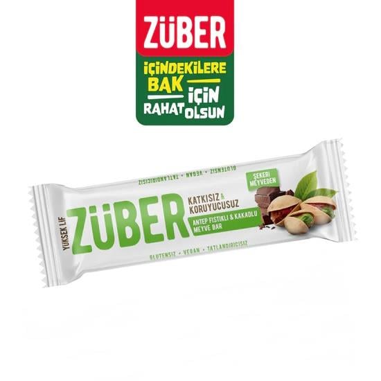 ZUBER ANTEP FISTIKLI KAKAOLU BAR 40 GR